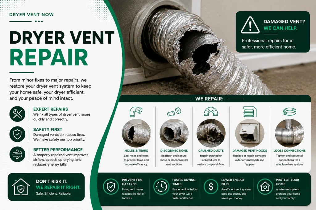 dryer vent repair